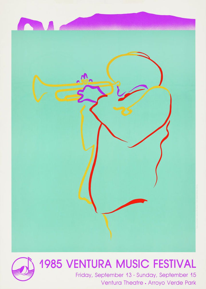 Ventura music festival poster