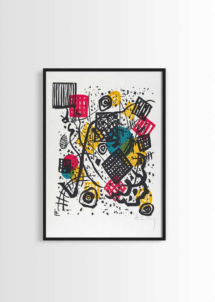 Kandinsky small worlds V poster