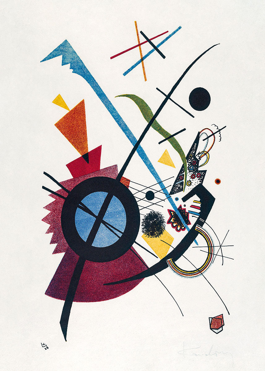 Kandinsky violet poster