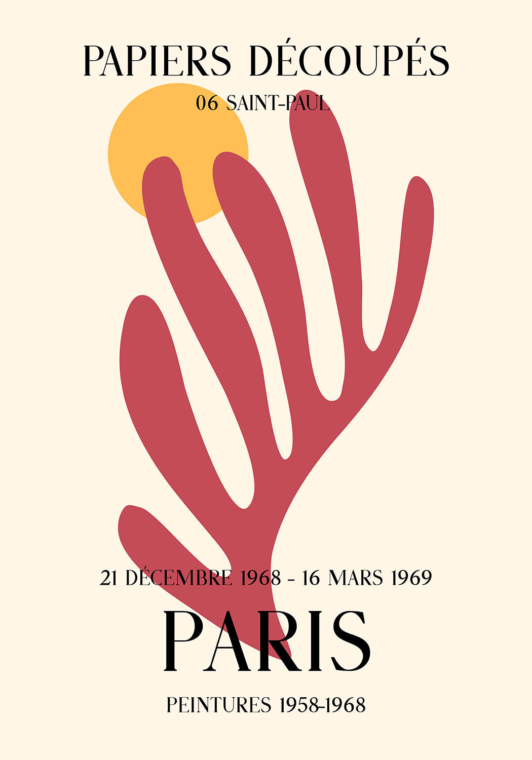 Papiers Découpés poster