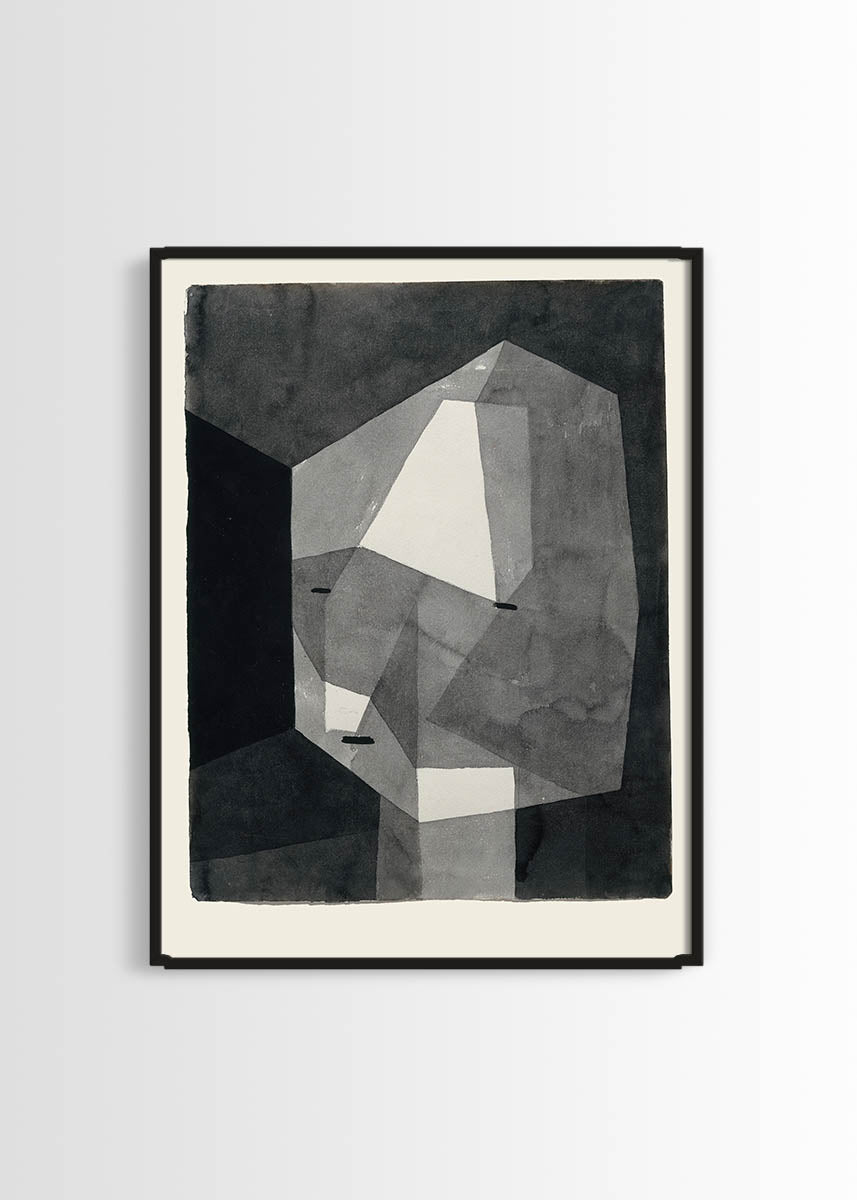 Paul Klee rough head poster