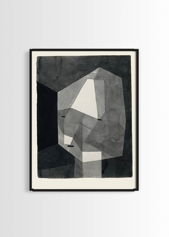Paul Klee rough head poster
