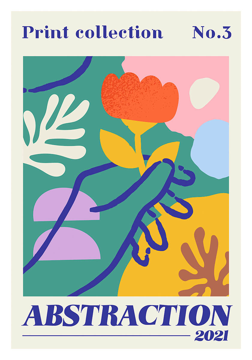 Abstraction N3 poster