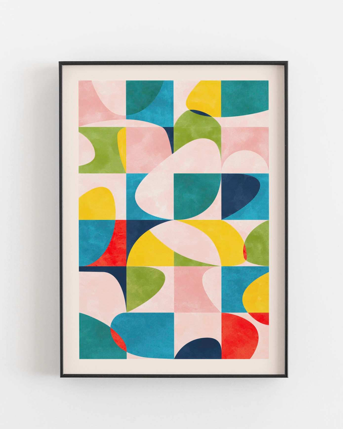 Abstract mosa poster