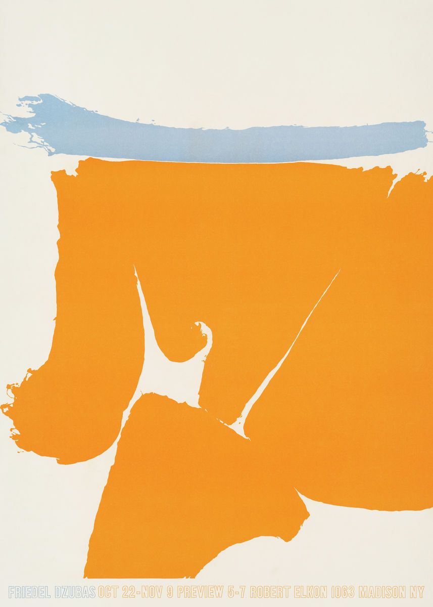 Friedel Dzubas poster