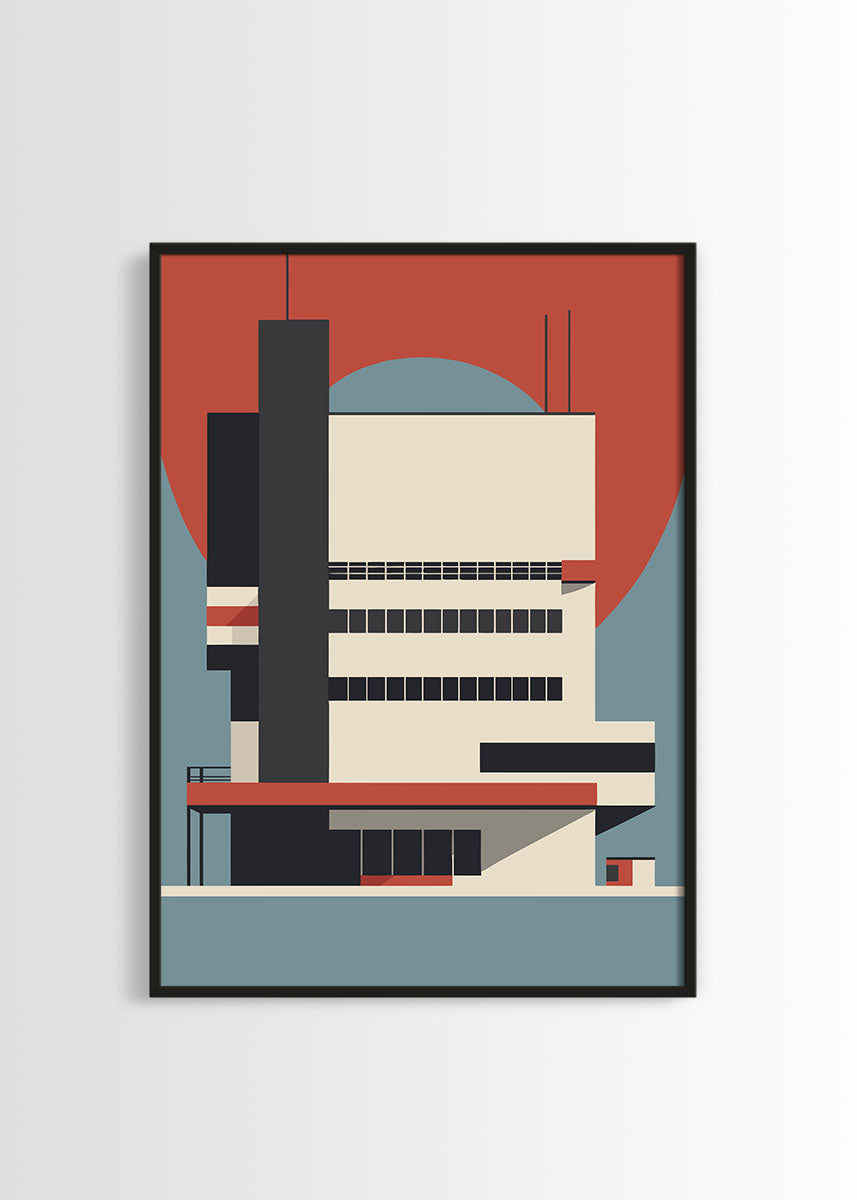 Bauhaus architecture poster 5