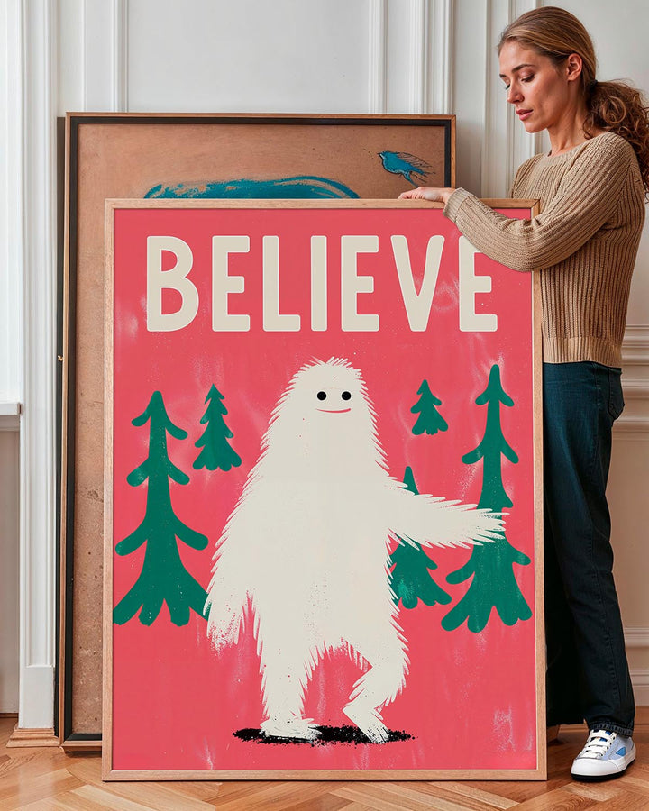 Bigfoot Believe poster