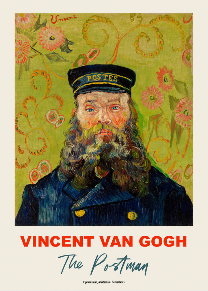 Van Gogh the postman poster
