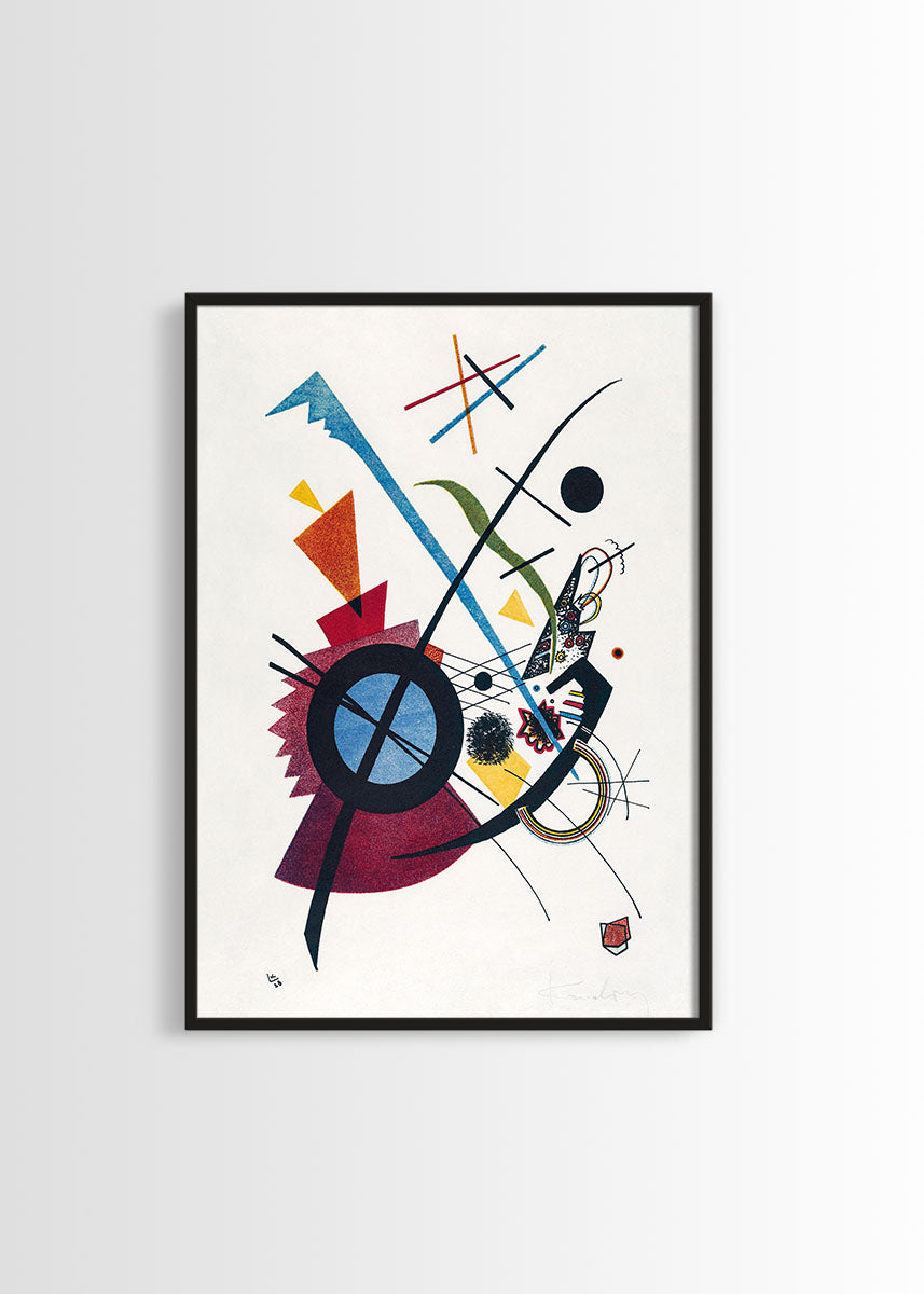 Kandinsky violet poster